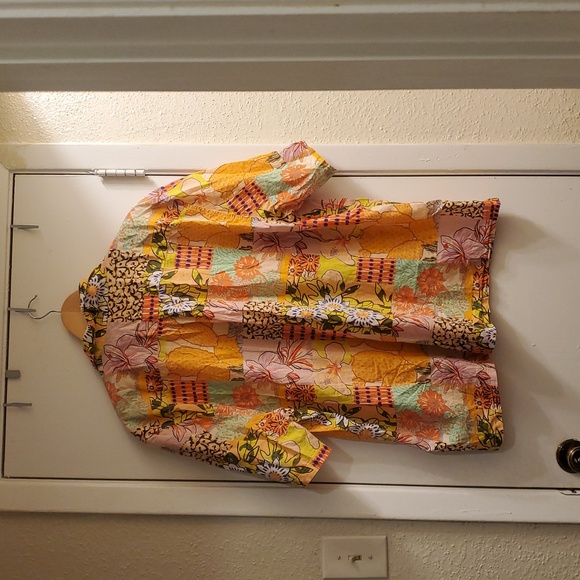 Banks Journal Multicolor Floral Patchwork Men's Shirt - Picture 3 of 6